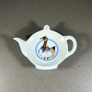 Vintage Goose Tea Bag Holder